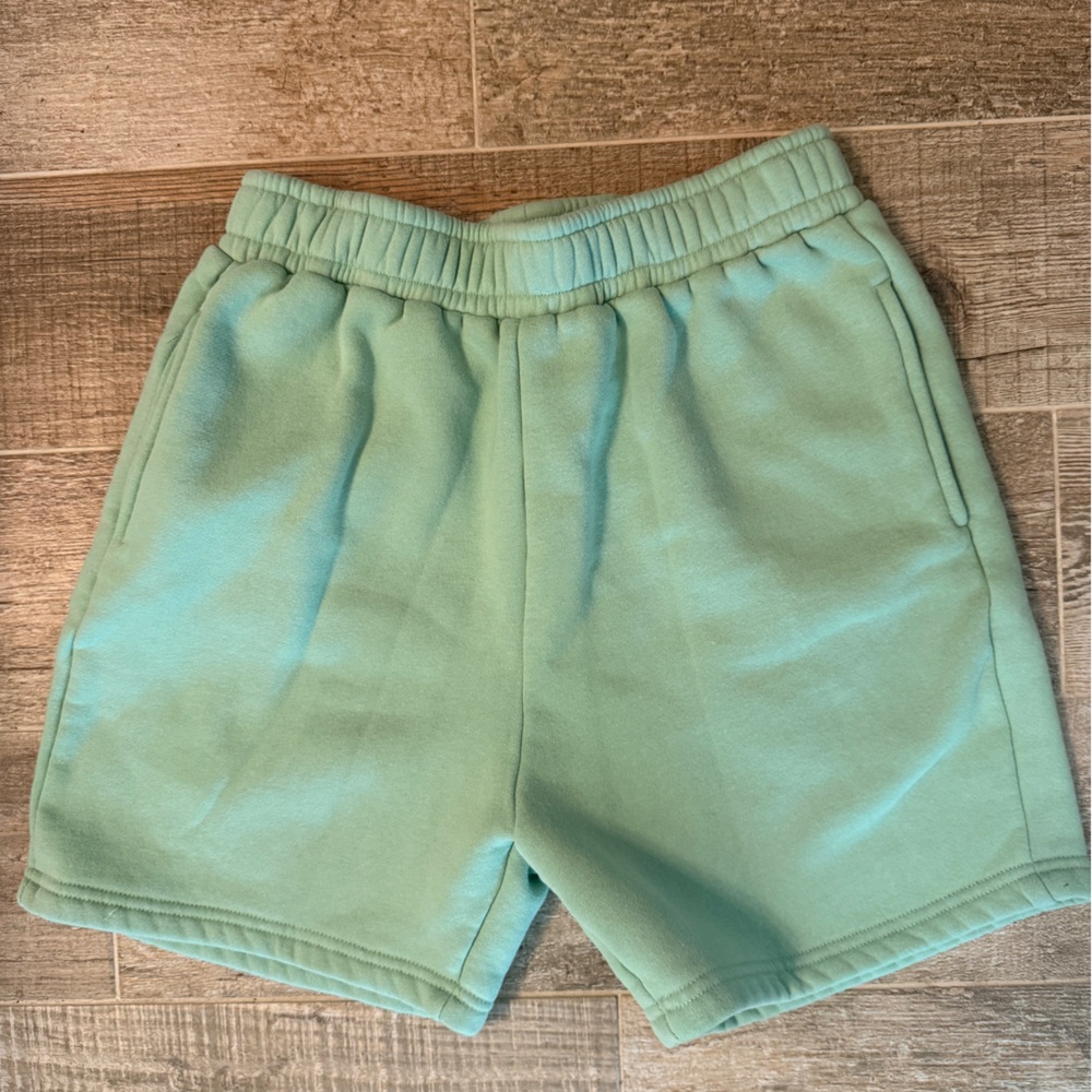 Yllw. High Waist Mint Green Women's Shorts